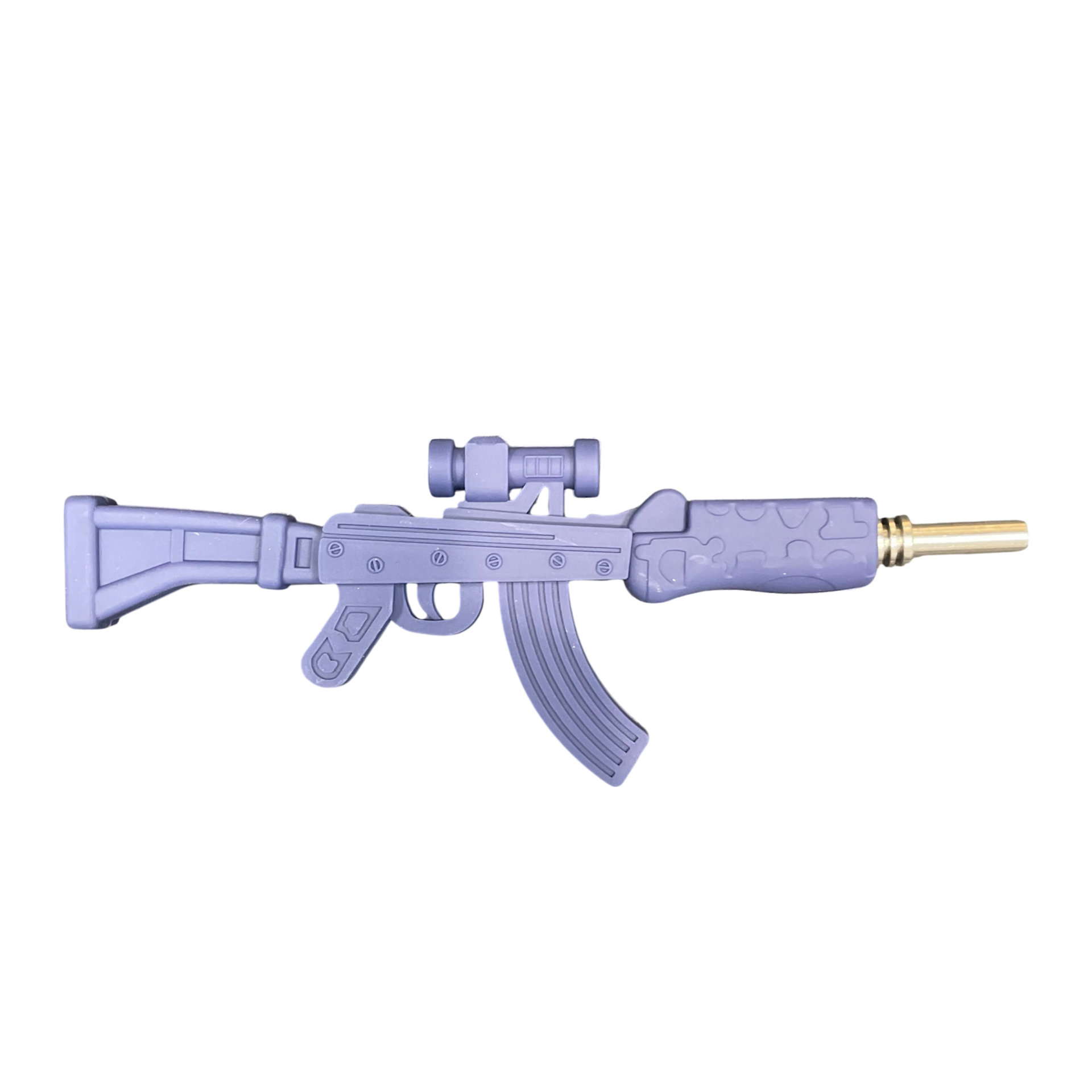 AL Silicone Straw 10mm AK47 6" / Navy